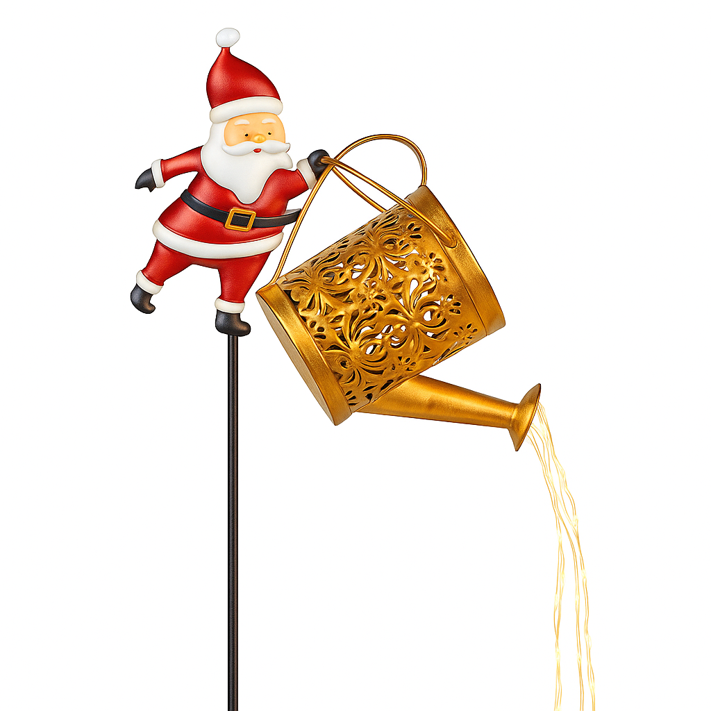 π
Santa's Magical Solar Watering Can Light β¨