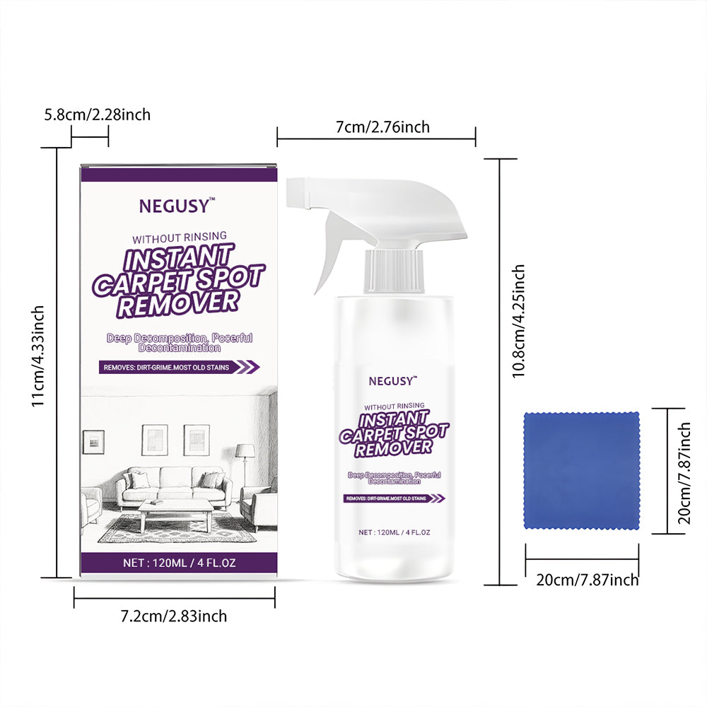 🔥2025 Hot Sale🔥Negusy™ Heavy-Duty Carpet Cleaner – Fast Drying & Multi-Surface