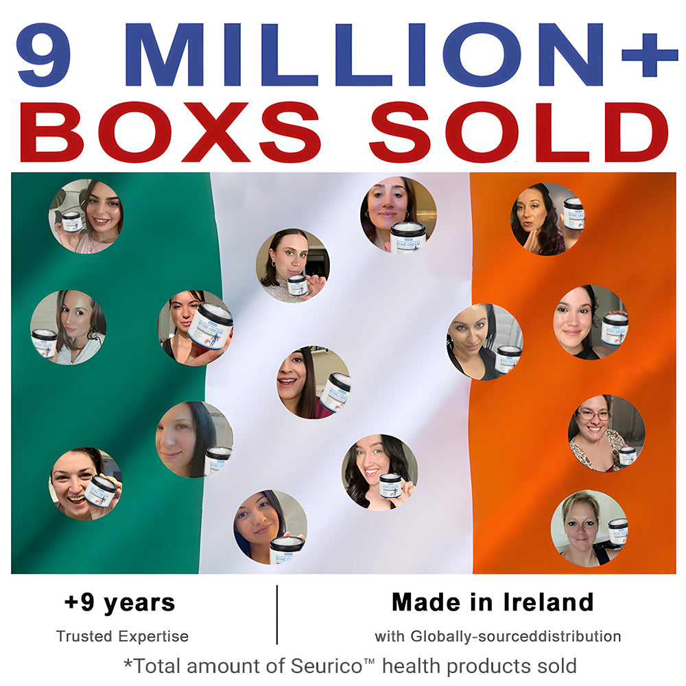 ✅HSE Approved: Seurico™ Magnesium Pain Healing Bone Cream ( Relief of neuropathy, muscle spasms, chronic pain, twitches or cramps, poor bone health and other arthritis)