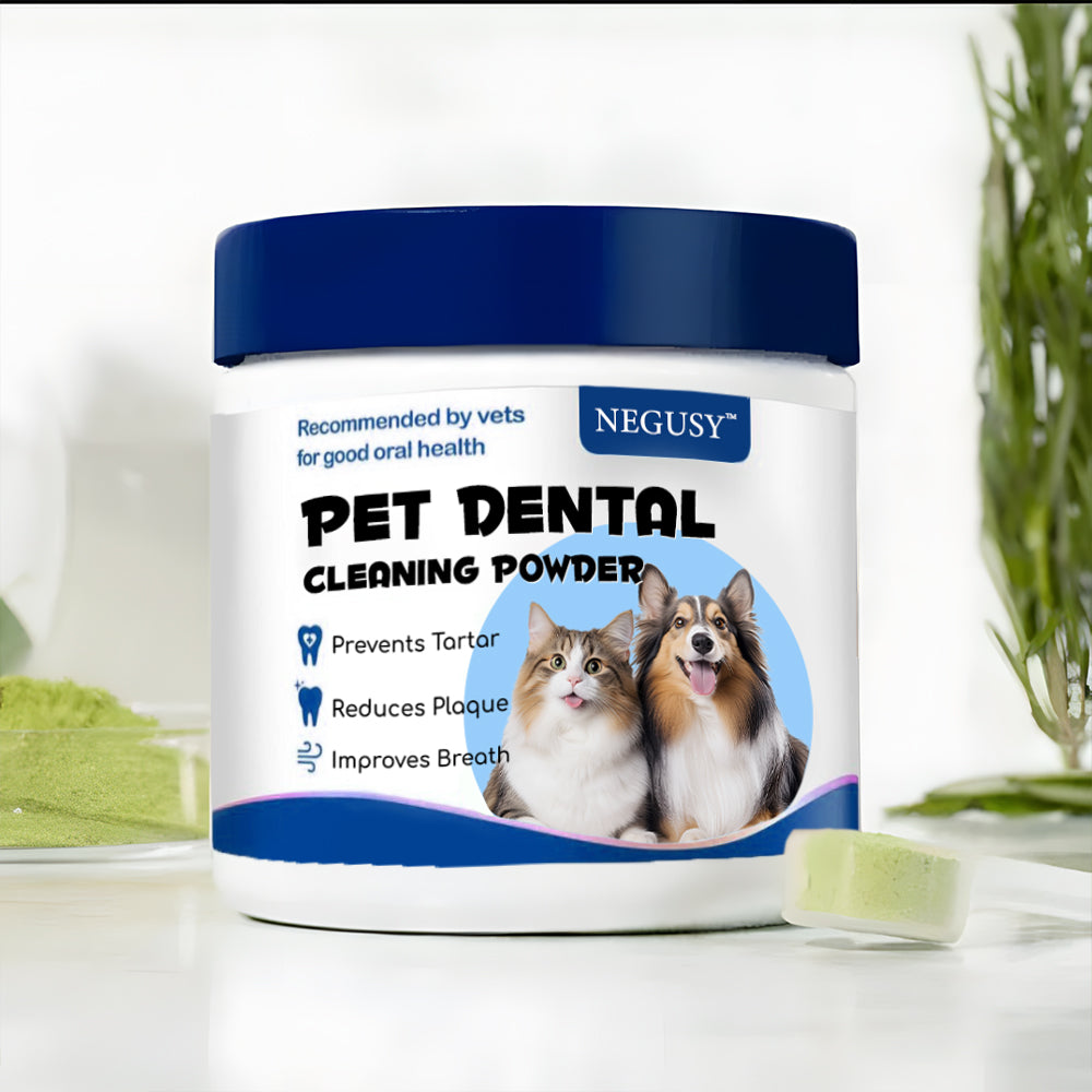 【Official Store】Negusy™ Pet Dental Powder – Freshen Breath, Regenerate Teeth & Remove Tartar – Last Day! 70% OFF!