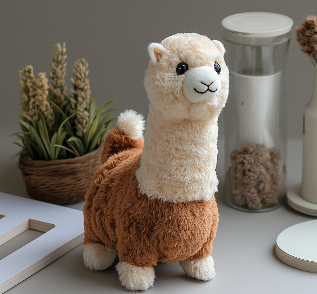 🦙Lifelike Robot Alpaca: Walks, Wags, and Wiggles for Ultimate Cuddly Companionship!