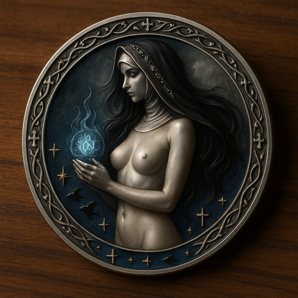 ✨⚡2025 Goddess Coin Advent Calendar – Limited-edition Collectible Coins Inspired