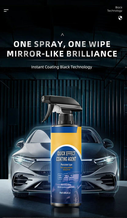🔥2025 Hot Sale🔥Advanced Car Quick-acting Coating Agent Spray✨(Bonus towel included with every purchase!)