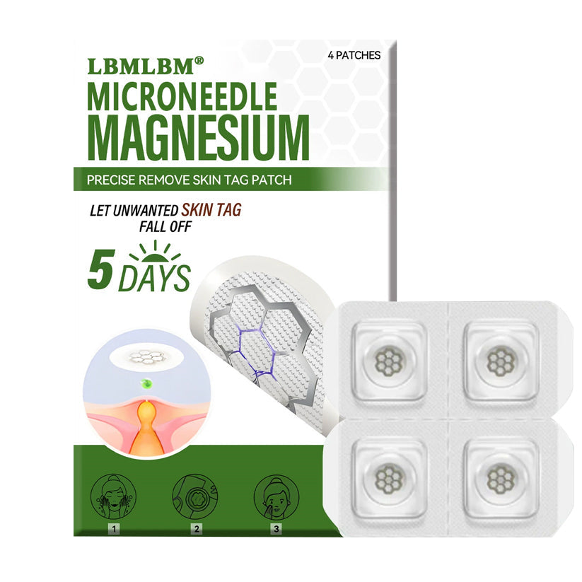 🔥Final 3 Hours: 80% OFF - LBMLBM® Magnesium MicroNeedle Precise Remove Skin Tag Patches