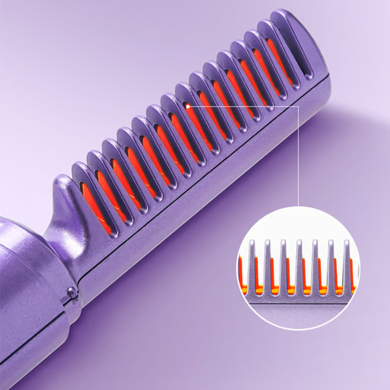 Ceramic Hairdressing Comb – Effortless Frizz-Free Style in Seconds