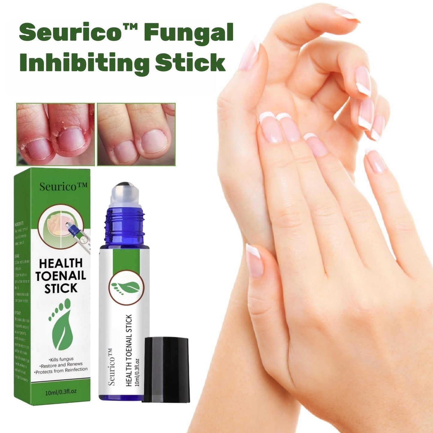 🔥Seurico™ Fungal Inhibiting Stick |Say Goodbye to Nail Fungus in Just 5 Days!
