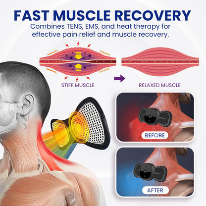 Wireless Portable Physiotherapy Massage Device - Full Body Pain Relief