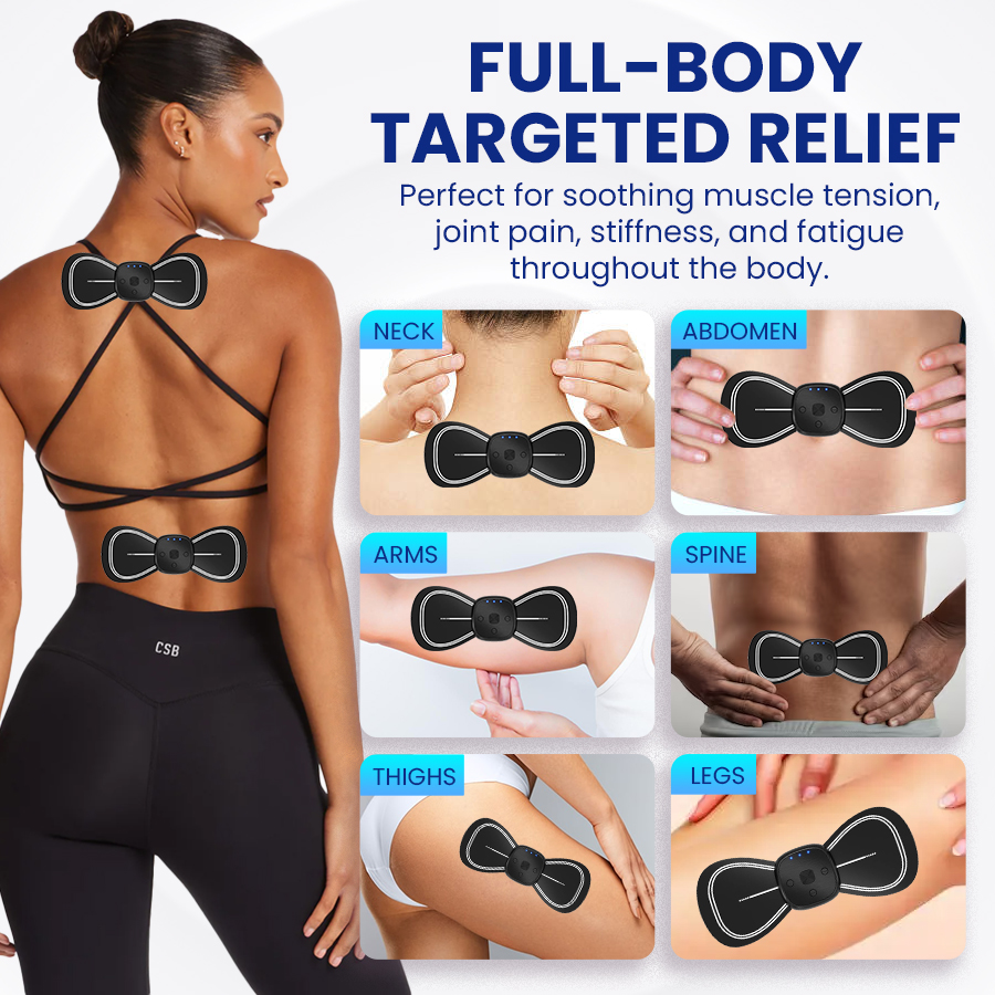 Wireless Portable Physiotherapy Massage Device - Full Body Pain Relief