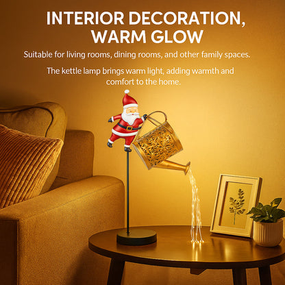 🎅 Santa's Magical Solar Watering Can Light ✨