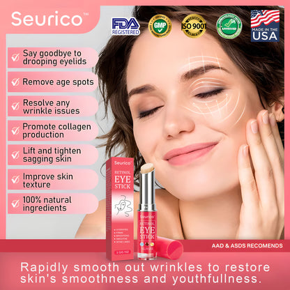 👁️ Seurico™ Retinol Eye Stick – Smooth Away Wrinkles, Puffiness & Dark Circles in Just Weeks!