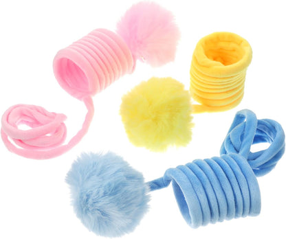 🐾 Hanging Cat Teaser Stick – Interactive Plush Toy & Scratcher for Happy, Active Indoor Cats!