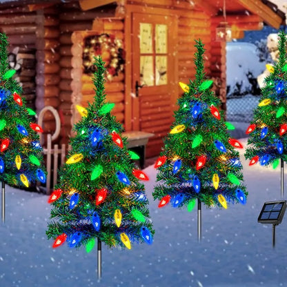 🎄 Christmas Flash Deal 🎁 | 4-in-1 Aurora Haven Solar-Powered Christmas Tree ✨ – Festive Glow, Energy-Saving, Waterproof & Easy Setup