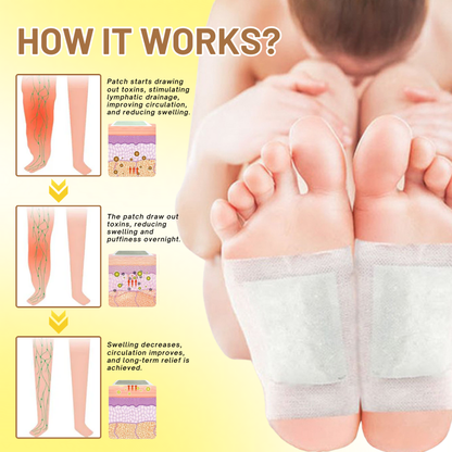 Seurico™ Anti-Swelling Ginger Detoxing Patch