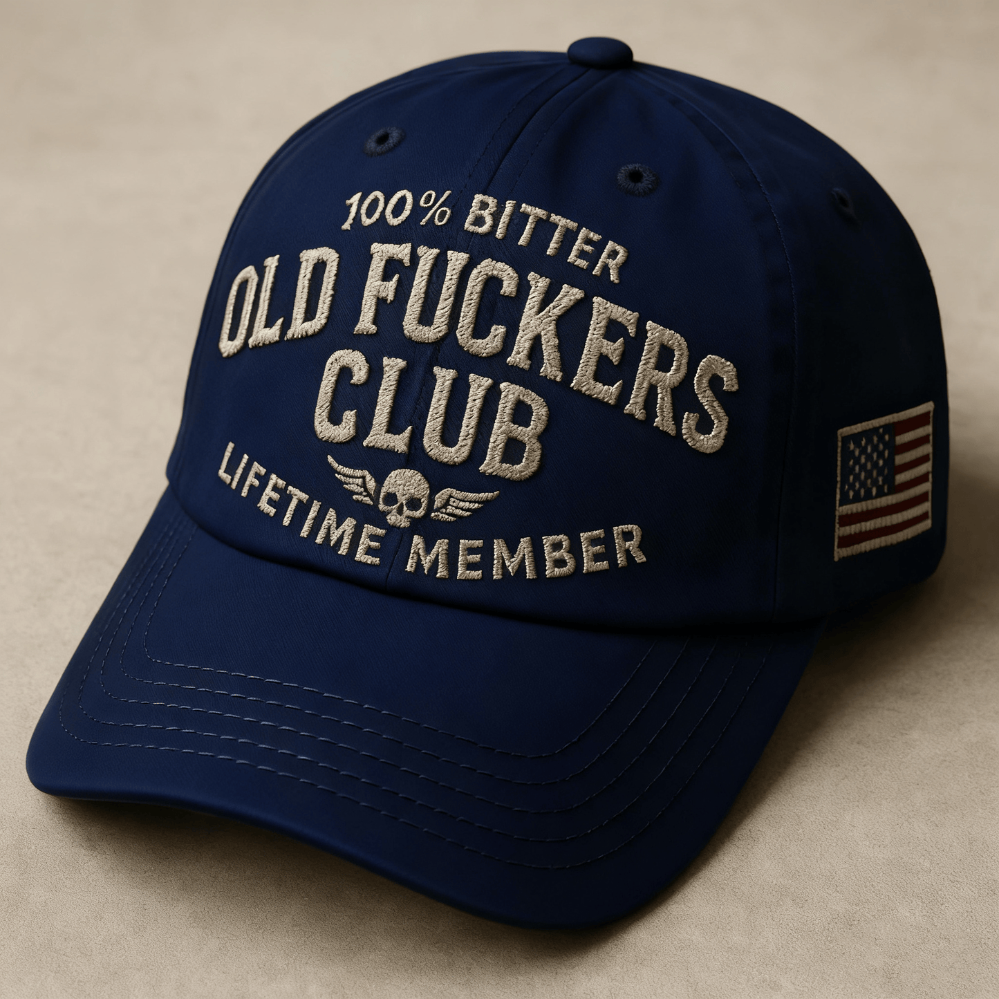 🧢 Old Fuckers Club — Vintage Cotton Dad Hat
