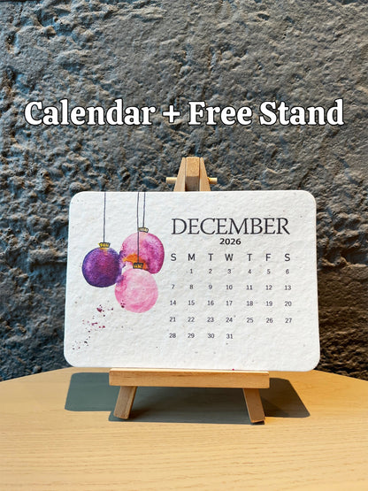 🎨🌱 The 2026 Blooming Calendar: A Garden in Every Page