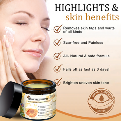 Honeybee Venom Mole and Wart Cream