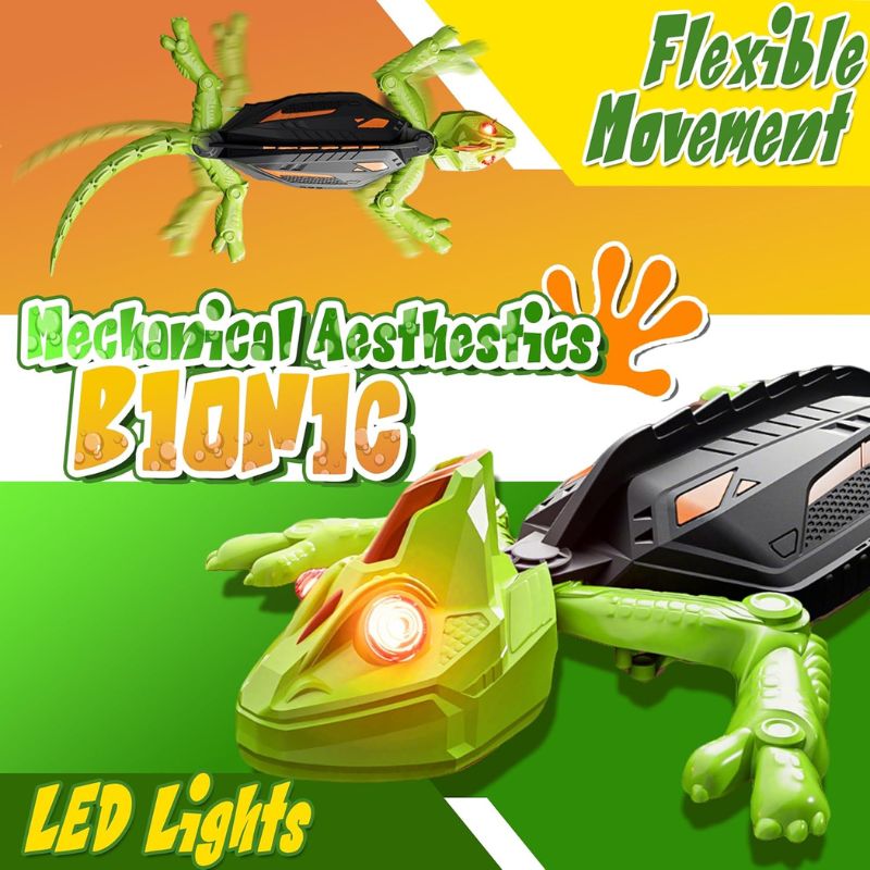 🦎 The Ultimate Wall Crawler Gecko – RC Climbing Toy for Kids