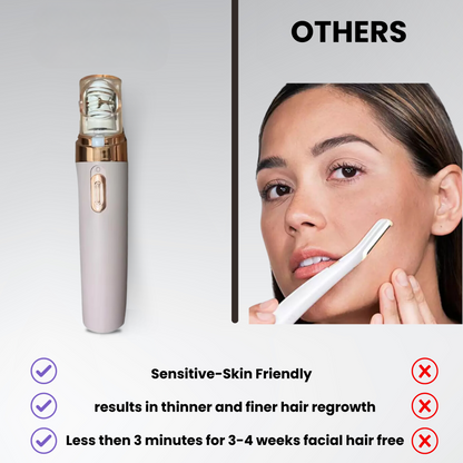 Facial Epilator for Easy, Pain-Free Removal of Fine Hair