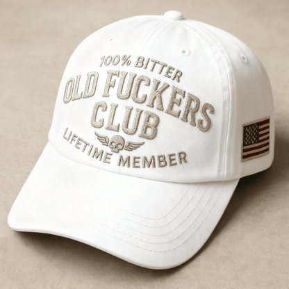 🧢 Old Fuckers Club — Vintage Cotton Dad Hat
