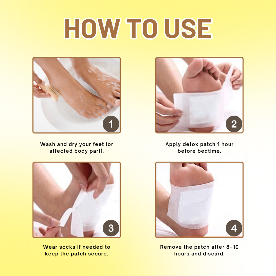 Seurico™ Anti-Swelling Ginger Detoxing Patch