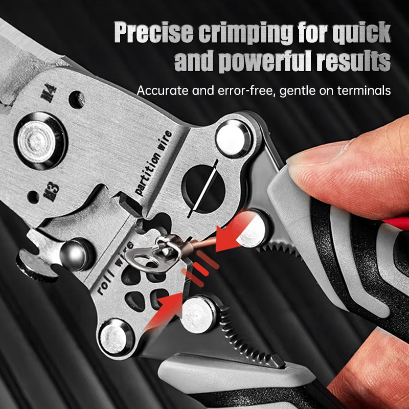 Multifunctional Folding Wire Stripper-Professional Electrician Tool