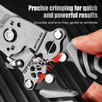 Multifunctional Folding Wire Stripper-Professional Electrician Tool