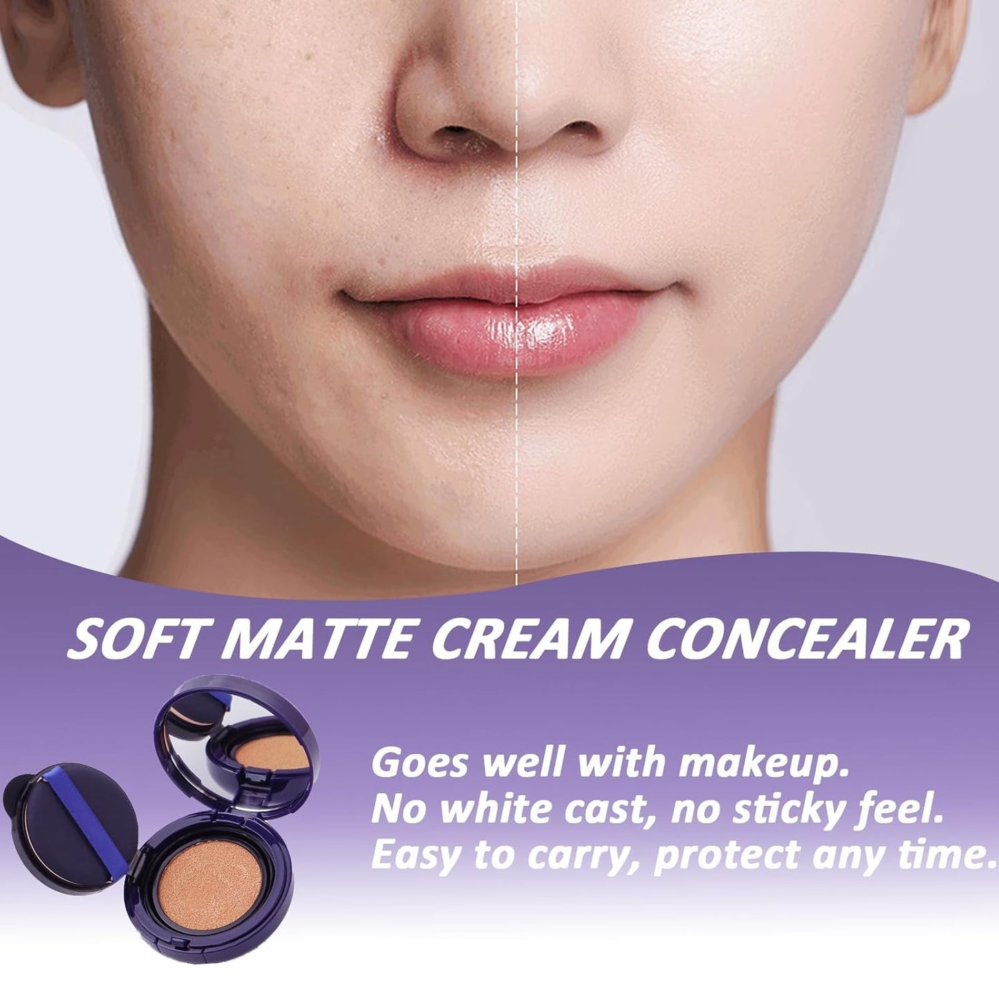 Negusy™ Soft Matte Cream Concealer