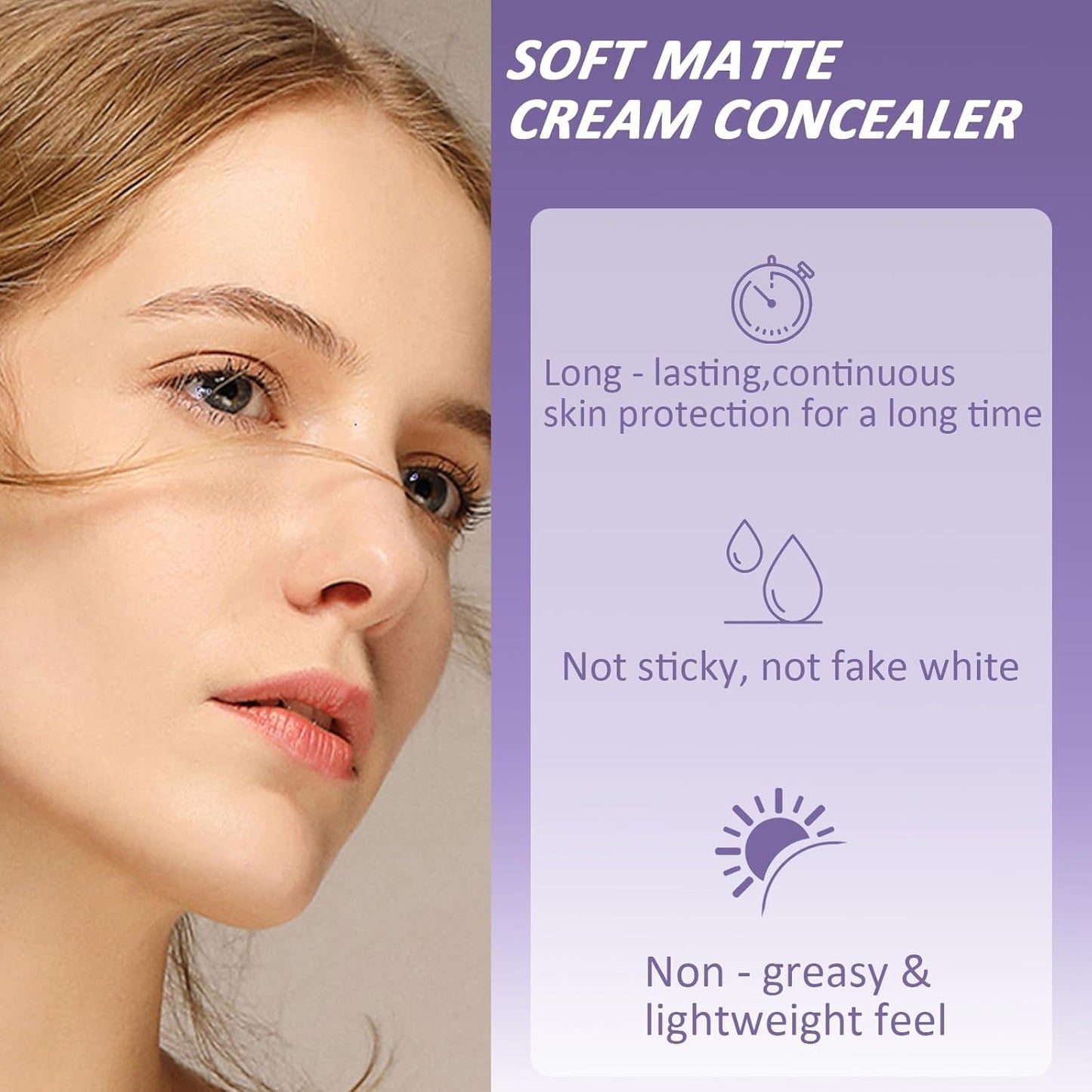 Negusy™ Soft Matte Cream Concealer