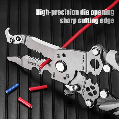 Multifunctional Folding Wire Stripper-Professional Electrician Tool