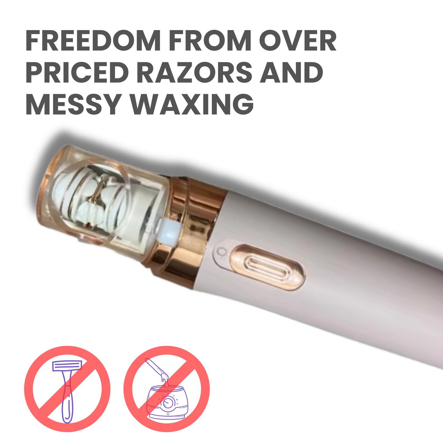 Facial Epilator for Easy, Pain-Free Removal of Fine Hair