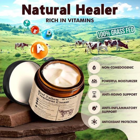 🐂[Official Store] ODEIUN Beef Tallow Repair Treatment Cream