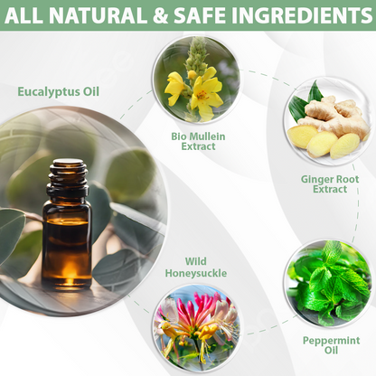 Seurico™ LungFlow Eucalyptus Detox Inhaler