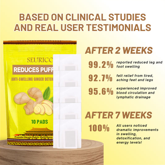 Seurico™ Anti-Swelling Ginger Detoxing Patch