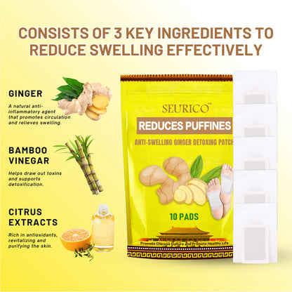 Seurico™ Anti-Swelling Ginger Detoxing Patch