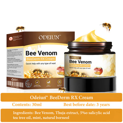 ✨ ODEIUN™ BeeDerm RX Cream – Natural Wart, Mole & Skin Tag Remover with Healing Bee Venom
