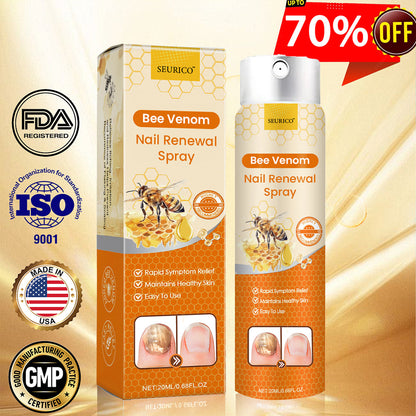 Seurico™ Nail Renewal Spray – AAD-Certified Formula with Healing Bee Venom
