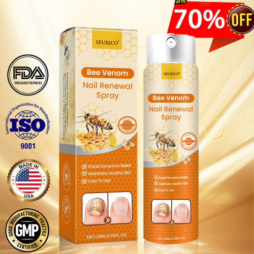 Seurico™ Nail Renewal Spray – AAD-Certified Formula with Healing Bee Venom