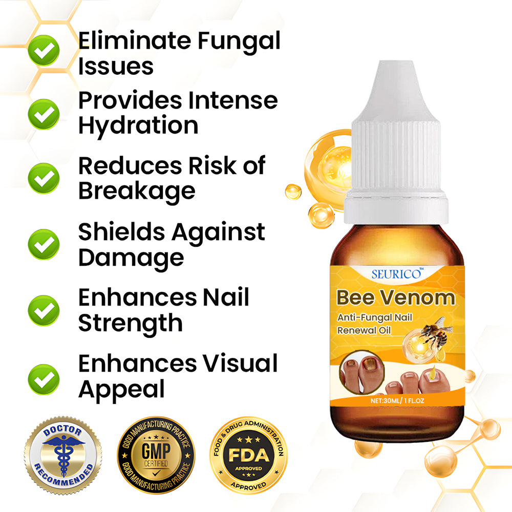 Seurico™ BeeVenom Anti-Fungal Nail Renewal Oil