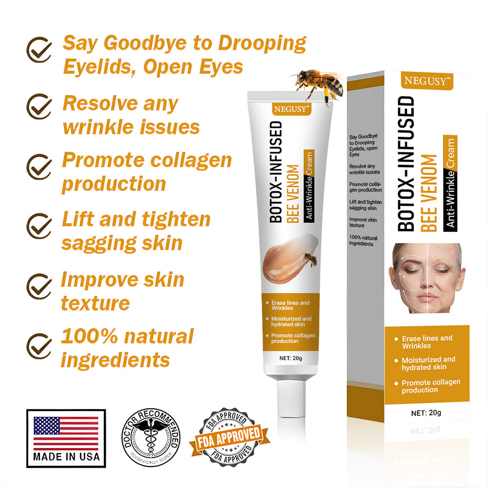 Negusy™ Botox-Infused Bee Venom Anti-Wrinkle Cream