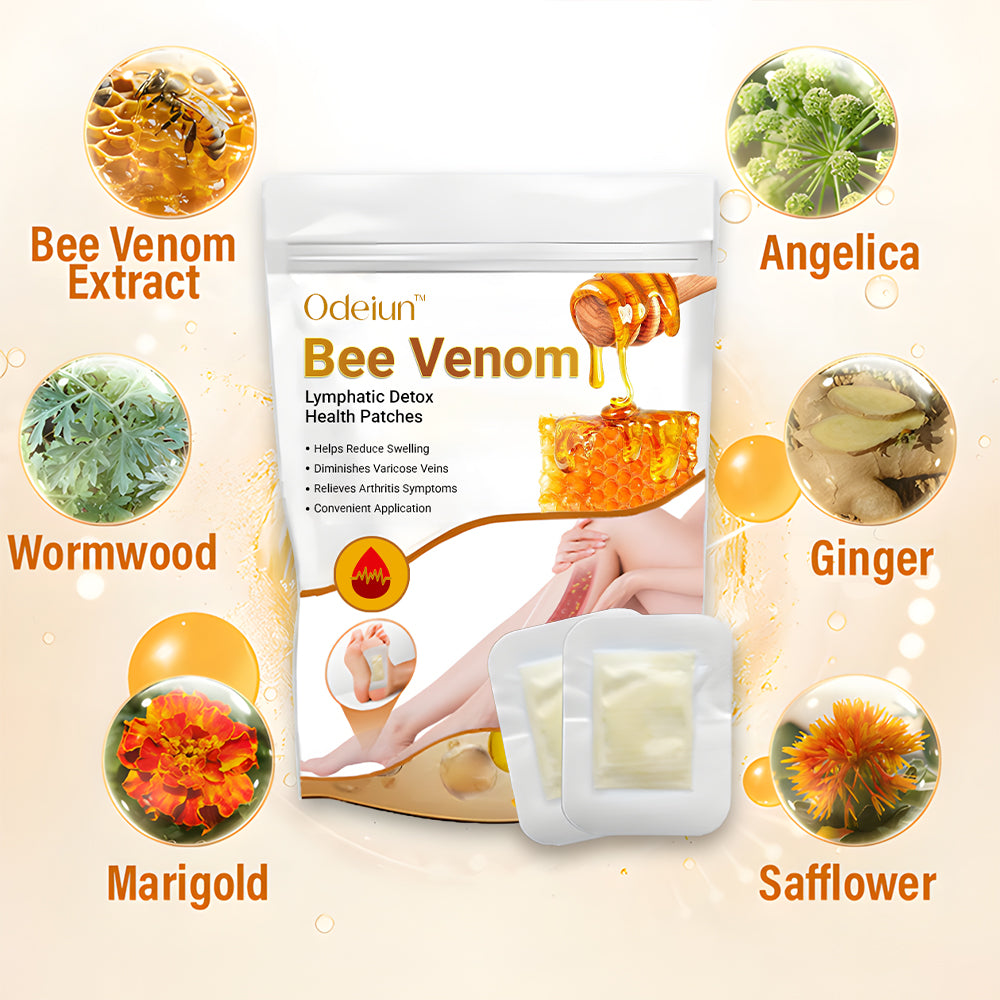 Odeiun™  Bee Venom Lymphatic Detox Health Patches
