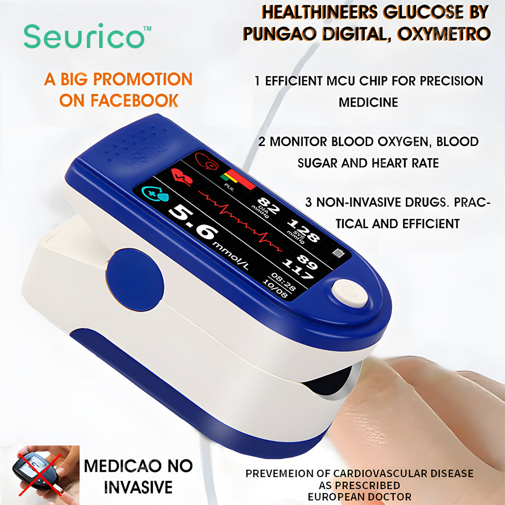 [99.9% Accuracy] Seurico™ Smart Non-Invasive Laser Blood Glucose Meter 🔬😊