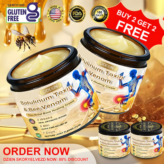 🎁Flash Sale - Odeiun™ Botulinum Toxin & Bee Venom Pain-Relief Bone Healing Cream