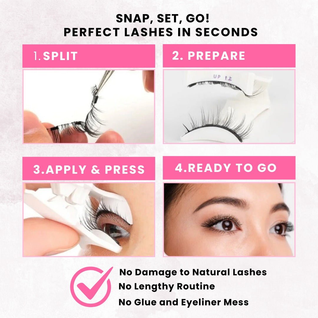 👁️REUSABLE MAGNETIC EYELASH SET💖