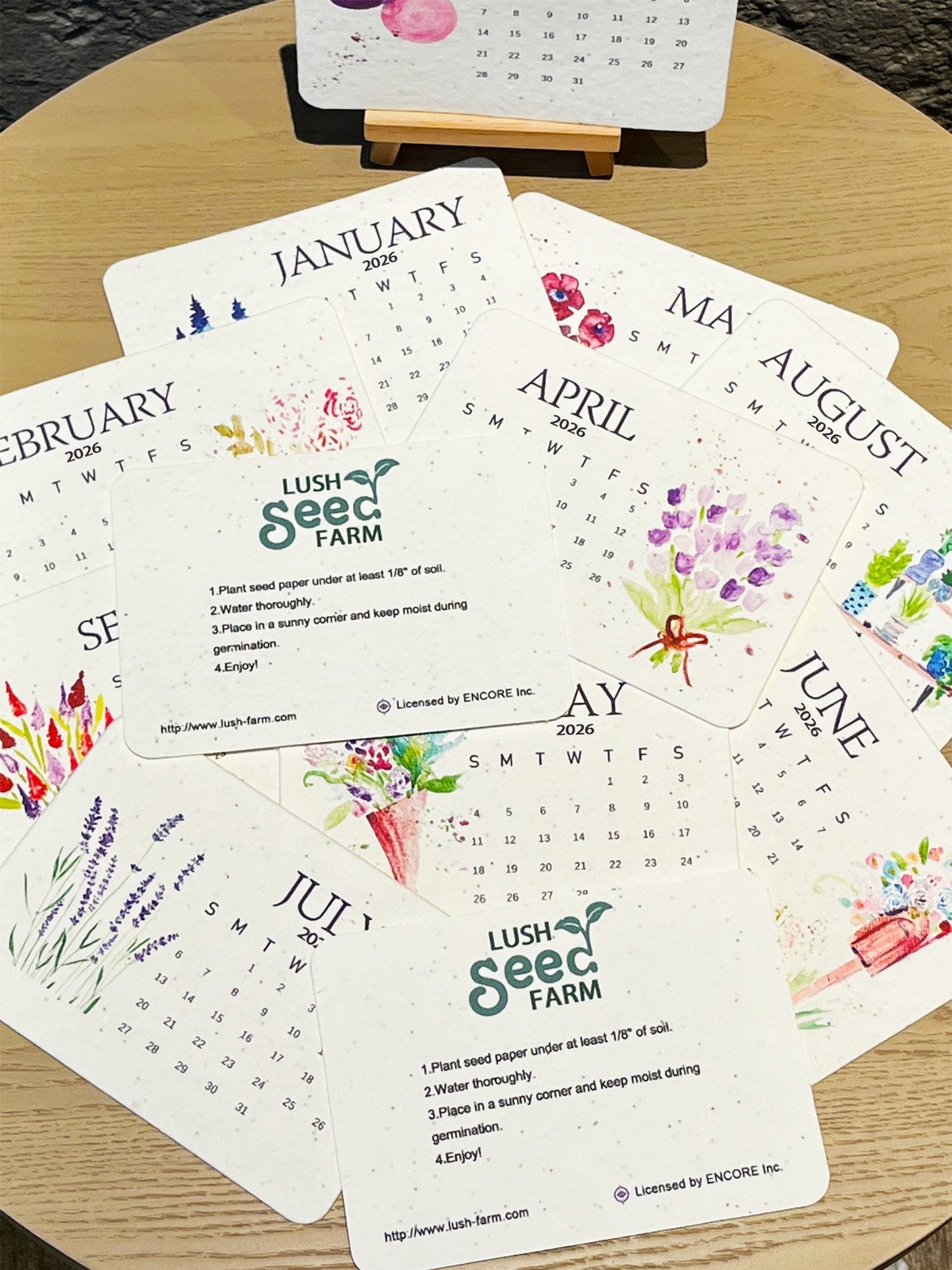 🎨🌱 The 2026 Blooming Calendar: A Garden in Every Page