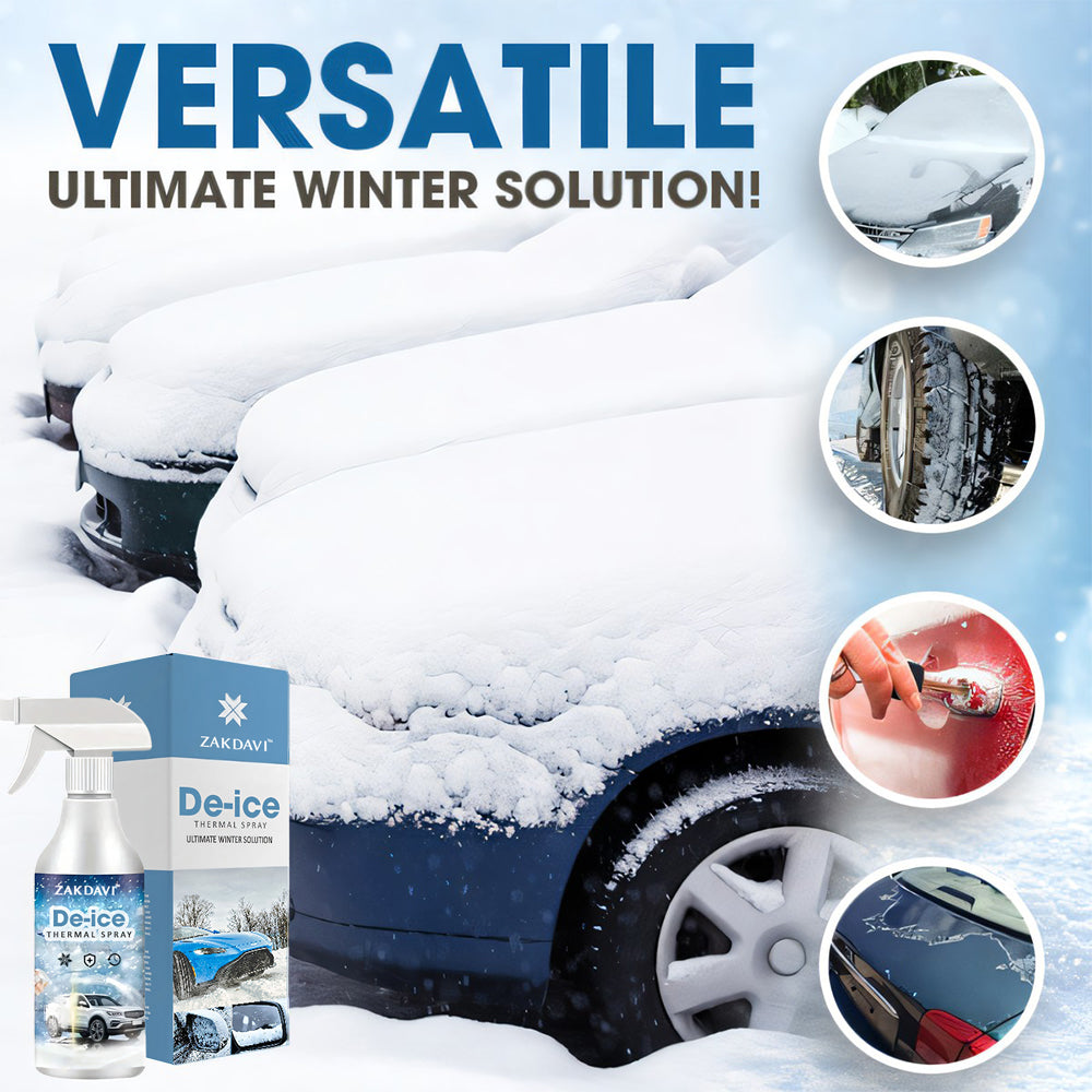 Zakdavi™ De-Ice Thermal Spray – ❄️ Your Go-To Winter Defense! ❄️