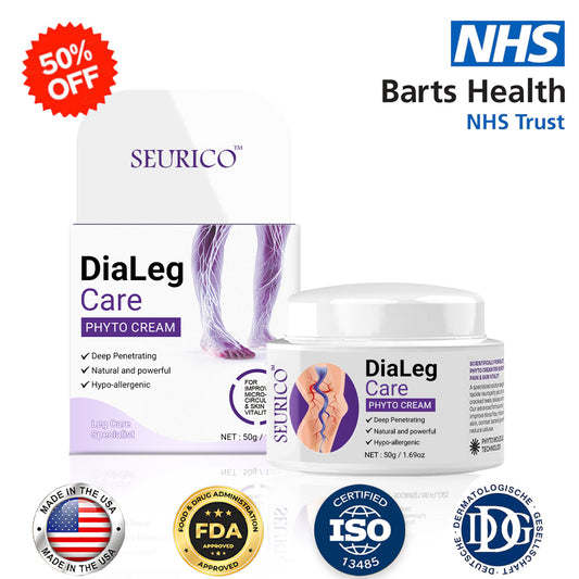 👨‍⚕️ Seurico™ 𝐃𝐢𝐚𝐋𝐞𝐠 𝐂𝐚𝐫𝐞 𝐏𝐡𝐲𝐭𝐨 𝐂𝐫𝐞𝐚𝐦 - Visible results in 2 days – Relieves swelling and pain
