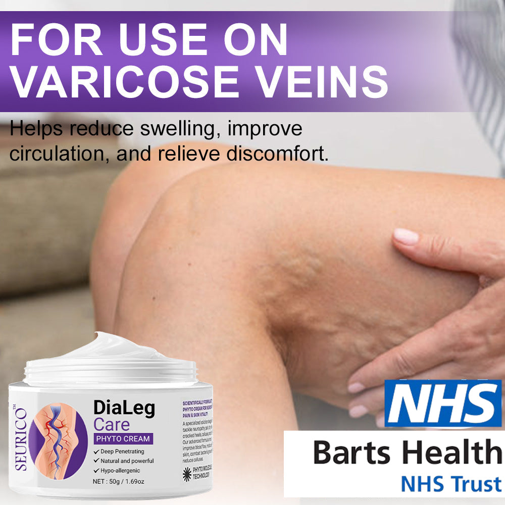 👨‍⚕️ Seurico™ 𝐃𝐢𝐚𝐋𝐞𝐠 𝐂𝐚𝐫𝐞 𝐏𝐡𝐲𝐭𝐨 𝐂𝐫𝐞𝐚𝐦 - Visible results in 2 days – Relieves swelling and pain