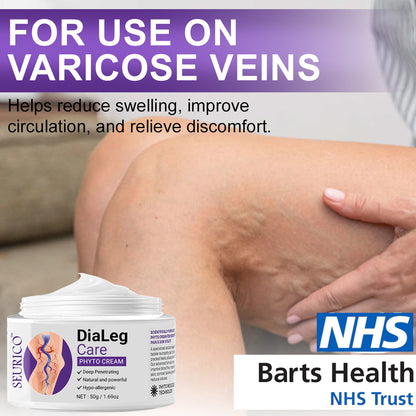 👨‍⚕️ Seurico™ 𝐃𝐢𝐚𝐋𝐞𝐠 𝐂𝐚𝐫𝐞 𝐏𝐡𝐲𝐭𝐨 𝐂𝐫𝐞𝐚𝐦 - Visible results in 2 days – Relieves swelling and pain