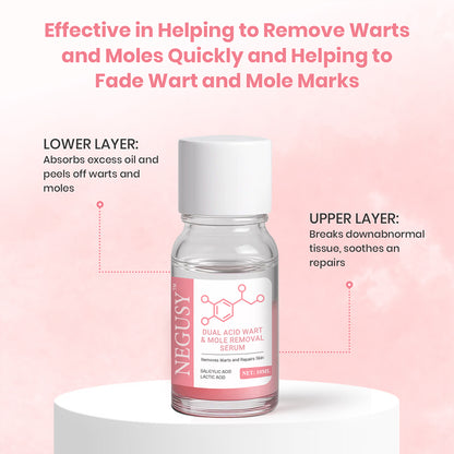 Negusy™ Dual Acid Wart & Mole Removal Serum
