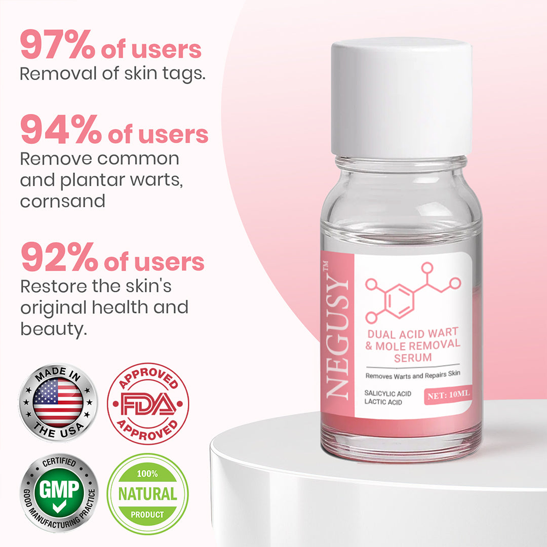 Negusy™ Dual Acid Wart & Mole Removal Serum